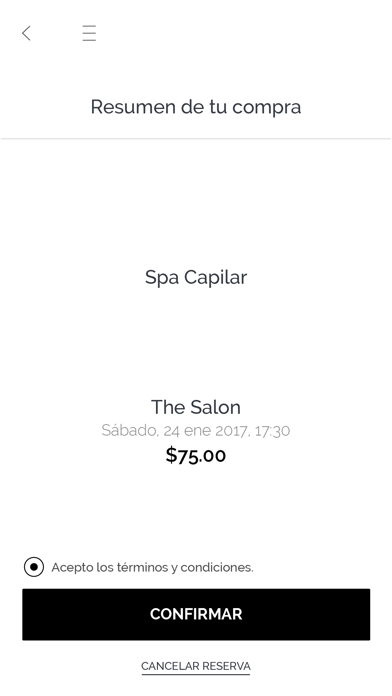 The Salon EcCaptura de pantalla de1