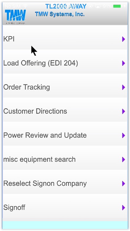 TL2000 AWAY Dispatch