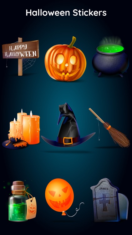 Pumpkin 3D Halloween Emojis