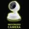 Motorized Camera:smart cam make it simpler to keep an eye on home,watch your home through your phone