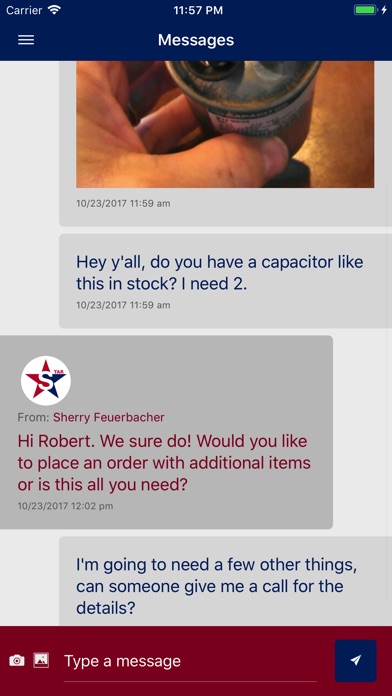 Star AC Supply Customer app screenshot 2