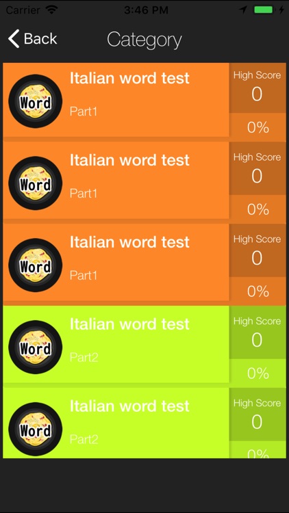 CELI/PLIDA Italian test