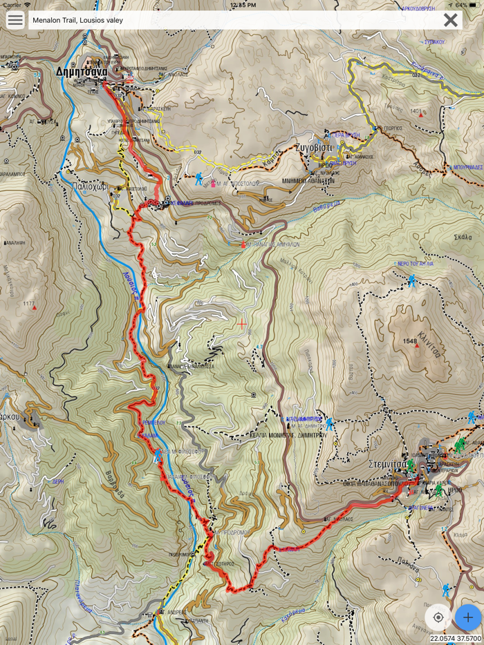 Menalon Trail topoguide