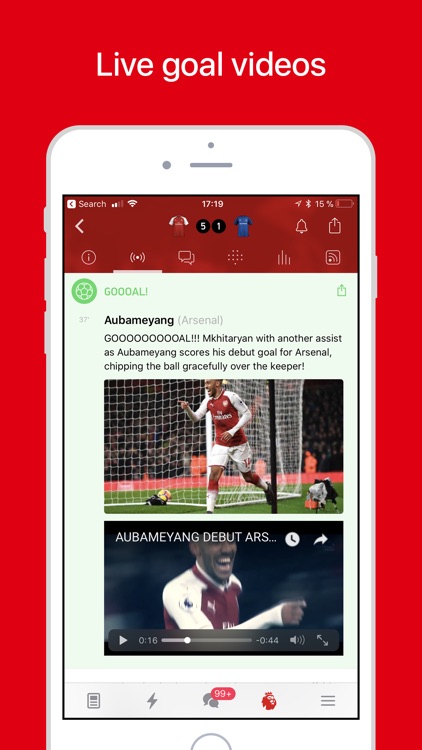 Arsenal Live — Goals & News