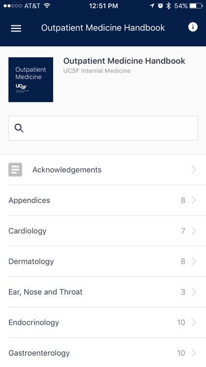 UCSF Outpatient Medicine Handbook
