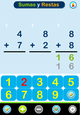 Sumas y Restas screenshot 2