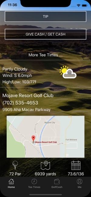 Mojave Resort Golf Tee Times(圖3)-速報App