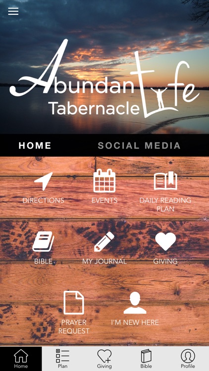 Abundant Life Tab