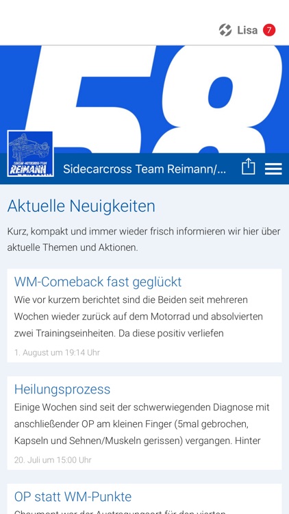 Sidecarcross Reimann