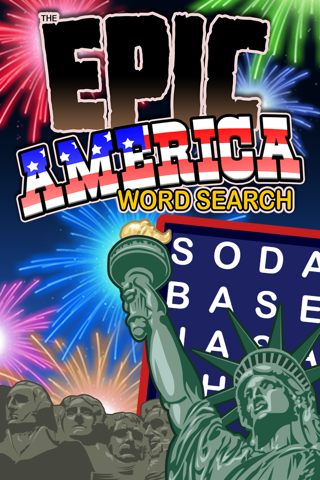 Epic America Word Search - giant USA wordsearch - náhled