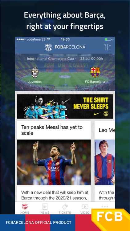 FC Barcelona Official App