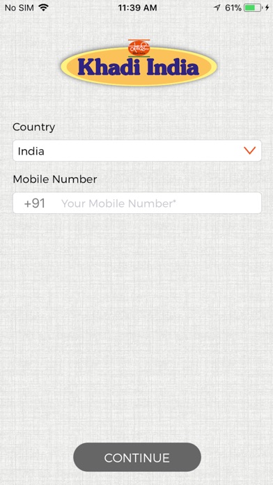 Khadi India app screenshot 2
