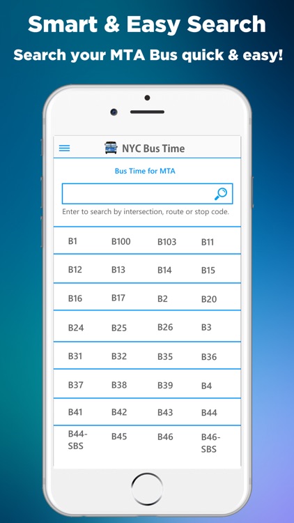 NYC Bus Time App (MTA) screenshot-3