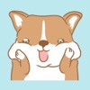 Stickers Corgi Animated