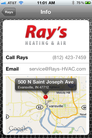 Rays HVAC screenshot 4