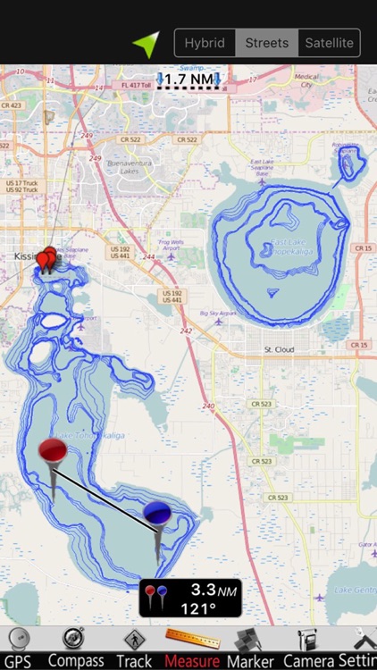 Florida lakes Nautical Charts screenshot-3