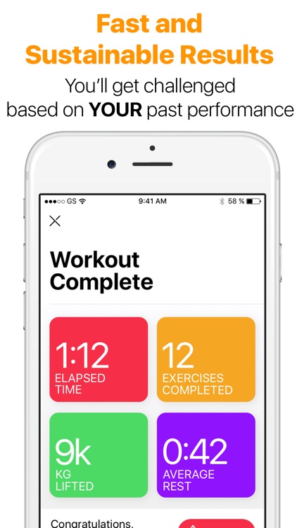 Fitmeup workout assistant app screenshot-4