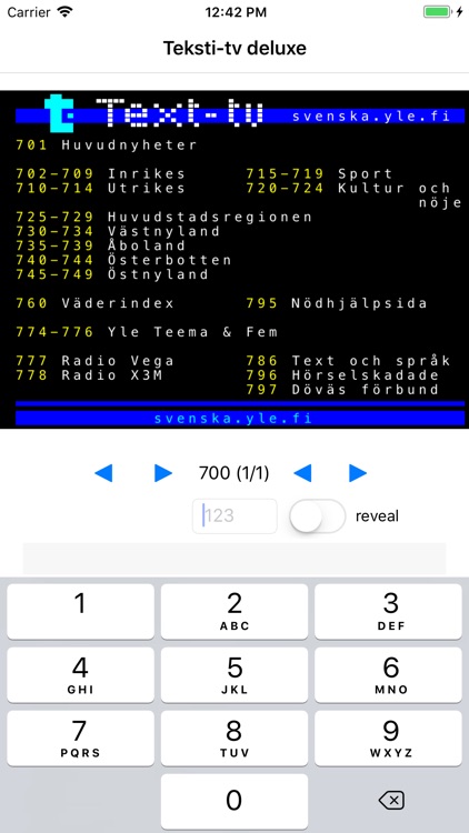 Teksti-tv deluxe