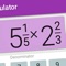 Math calculator with fractions, decimals, percentages, and parentheses that provides a detailed solution for all calculations