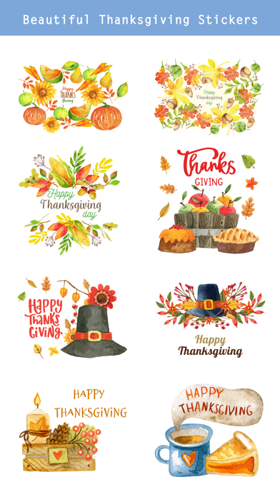 How to cancel & delete Thanksgiving Watercolor Pack from iphone & ipad 2