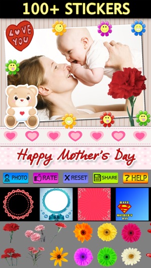 Mother's Day Frames with Love