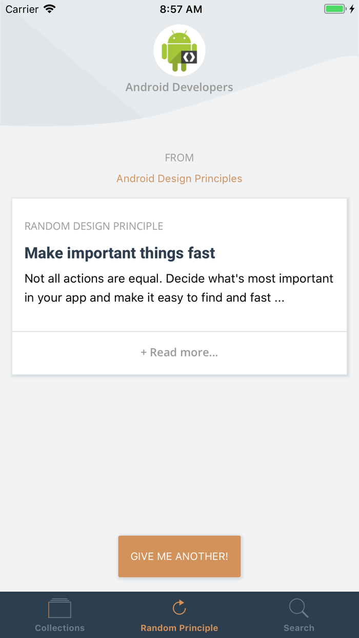 Design Principles FTW