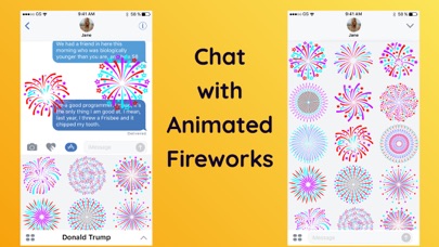 How to cancel & delete Animated Fireworks Stickers from iphone & ipad 2