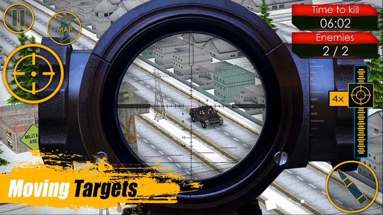 Epic Sniper : 3D Army Missions screenshot-4