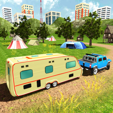 Activities of Camper Van Truck Parking: RV Car Trailer Simulator