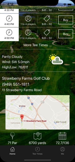 Strawberry Farms Tee Times(圖2)-速報App