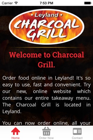 Charcoal Grill Online screenshot 2