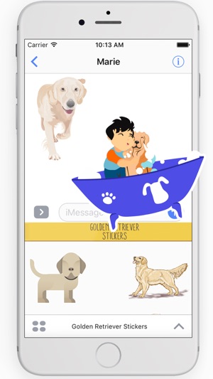 Golden Retriever Stickers(圖2)-速報App