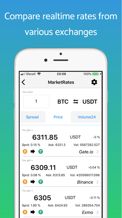 MarketRates - Crypto Coins screenshot 2