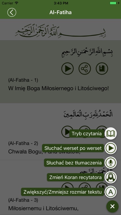 Święty Koran po polsku screenshot-3