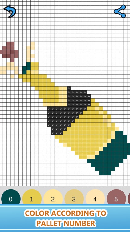 Numbers Coloring Book : Pixly screenshot-3