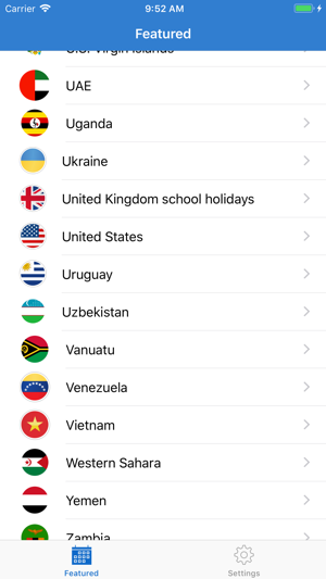 World Wide School Holidays(圖1)-速報App