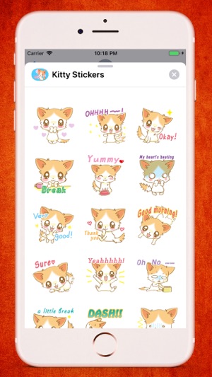 Kitty Cat Emojis(圖4)-速報App