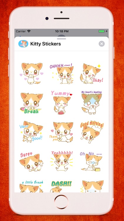 Kitty Cat Emojis screenshot-3