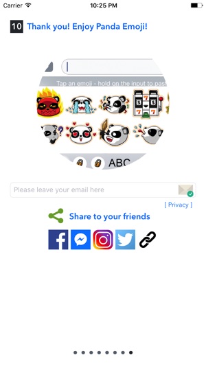 熊貓表情符號 - Emoji Keyboard(圖6)-速報App