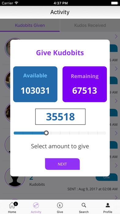 Kudobits screenshot 3