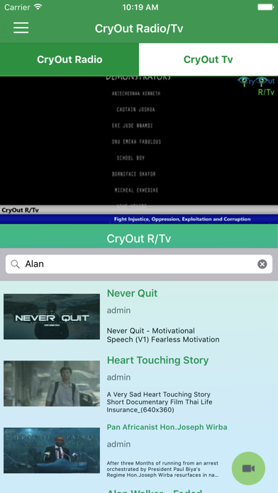 CryOut Radio/Tv screenshot 3