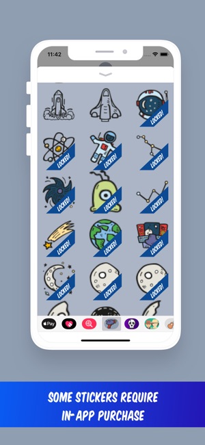 Space Stickers - for iMessage(圖2)-速報App