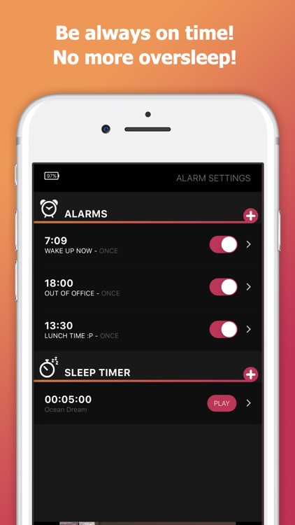myAlarm Clock: Alarm Clock App screenshot-5