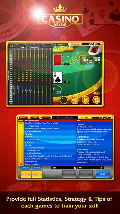Casino Master - Slots Poker screenshot-3