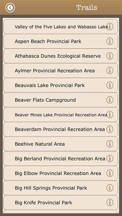 Great - Alberta Camps & Trails screenshot-3