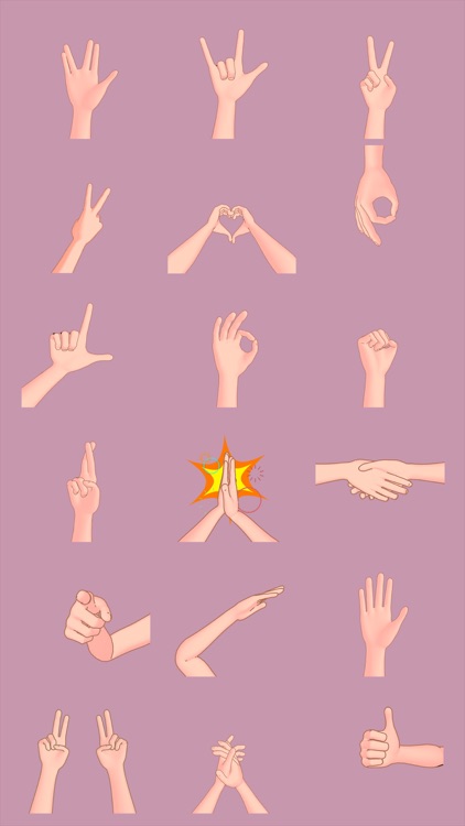 Animated Hand Sign