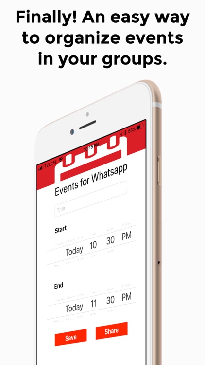 Events for Whatsapp