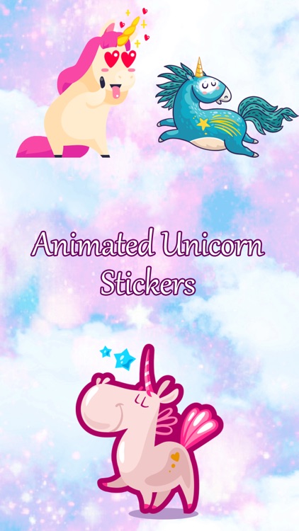 Unicorn Emojis - Animated