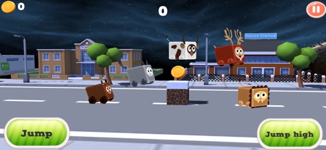 Cube Animals Run