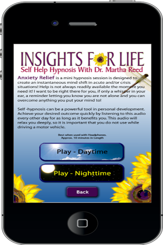 Self Hypnosis with Martha Reed screenshot 2